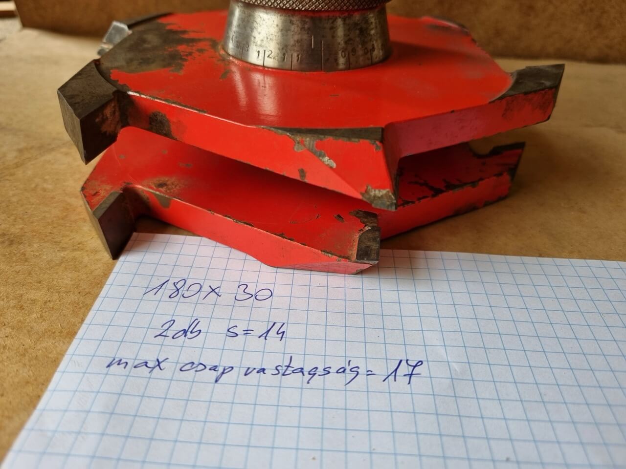 Állítható csapozó marókés - Kép 1
