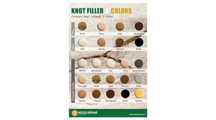 Wood Repair GORDIUS Knot Filler fajavítókészlet akkus 5 Ah - Kép 11