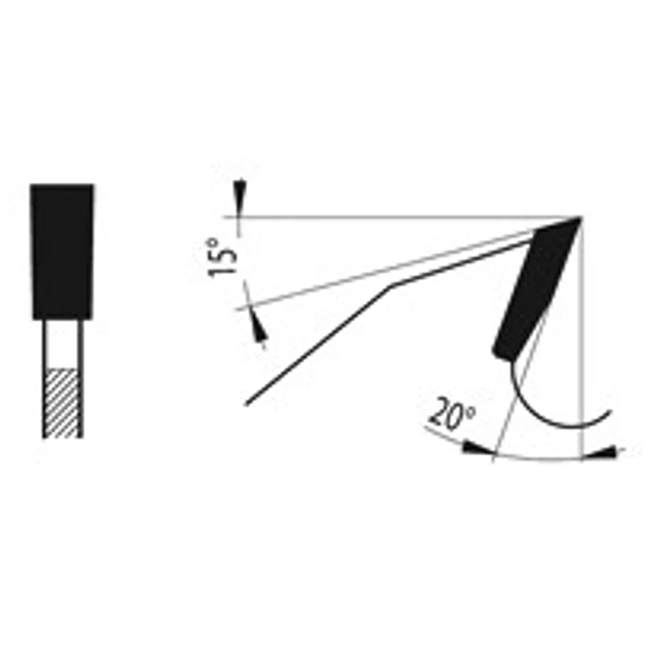 HM körfűrészlap hosszvágásra 350x3,6/2,5x30 Z28 (80-40 FZ) - Kép 2
